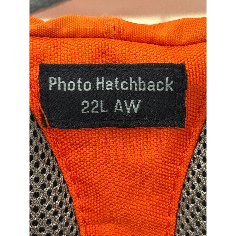 Lowepro Photo Hatchback 22LAW Camera Backpack Orange Ripstop Hiking Bag Gorpcore